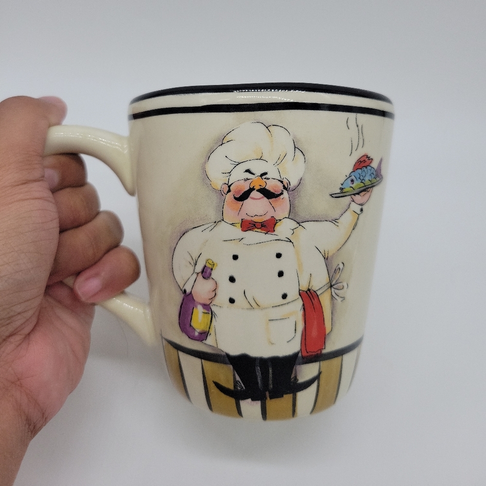 HD Designs Le Chef Coffee Mug Cup 12oz
